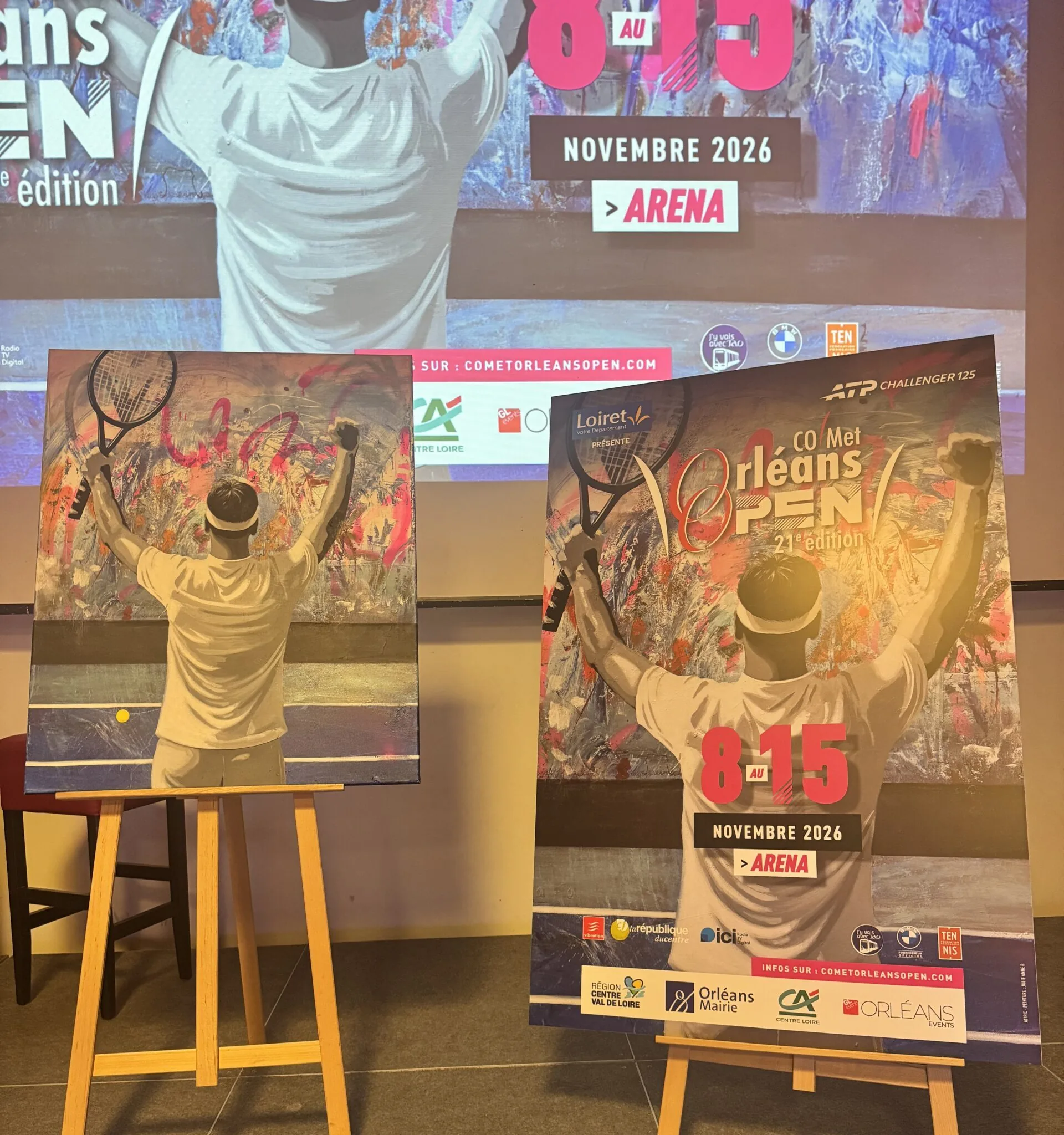 Präsentation der CO'Met Orléans Open